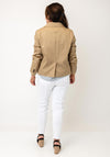 Tommy Hilfiger Notched Collar Jacket, Beige