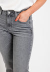 Tommy Hilfiger Womens Straight Leg Jeans, Grey