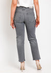Tommy Hilfiger Womens Straight Leg Jeans, Grey