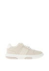 Tommy Jeans Womens Skate Trainers, Bleached Stone