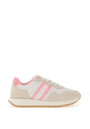 Tommy Jeans Womens Leather Essential Suede Cleat Trainers, Tickled Pink