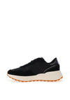Tommy Jeans Womens Suede Cleated Trainers, Black