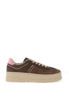 Tommy Jeans Womens The Greenwich Platform Trainers, Brown