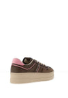 Tommy Jeans Womens The Greenwich Platform Trainers, Brown