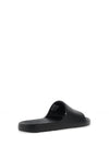 Tommy Jeans Womens Printed Pool Sliders, Black