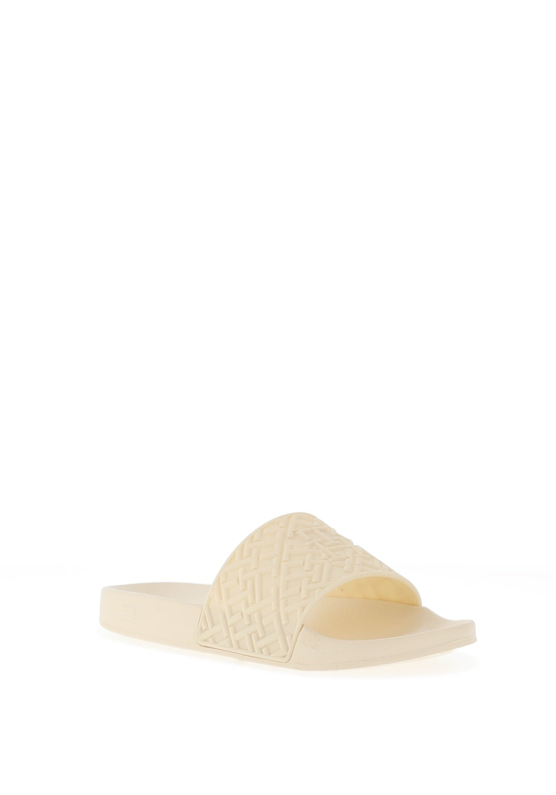 Tommy Hilfiger Womens Monogram Pool Sliders, Calico