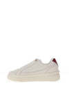 Tommy Hilfiger Womens Elevated Court Trainers, Ancient White