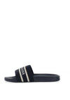 Tommy Hilfiger Womens Webbing Pool Sliders, Navy