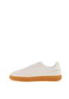 Tommy Hilfiger Womens Leather Heritage Trainers, Off White