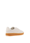 Tommy Hilfiger Womens Leather Heritage Trainers, Off White