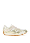 Tommy Hilfiger Womens Chic Suede Retro Trainers, White & Silver