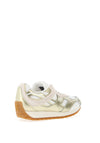 Tommy Hilfiger Womens Chic Suede Retro Trainers, White & Silver