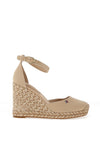 TH FLAG HIGH WEDGE ESPAD CLOSED TOE