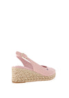 Tommy Hilfiger Womens Slingback Mid Wedge Espadrilles, Pink