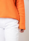 Tommy Hilfiger Womens Mid Rise Flared Jeans, White