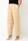 Tommy Hilfiger Womens Barrel Chino Trousers, Beige