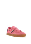 Tommy Jeans The Greenwich Suede Trainers, Pink and Navy