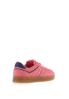 Tommy Jeans The Greenwich Suede Trainers, Pink and Navy