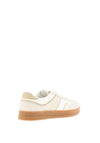 Tommy Jeans Womens The Greenwich Suede Platform Trainers, Beige