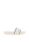 Tommy Jeans Womens Branded Pool Sliders, Ivory