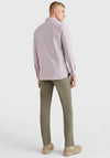 Tommy Hilfiger 1985 Flex Stripe Shirt, Classic Pink & Optic White