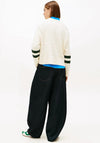 TOMMY HILFIGER TEXTURED GRAPHIC C-NK LS SWT