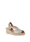 Toni Pons Teide Espadrille Wedge Sandals, Steel