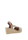 Toni Pons Teide Espadrille Wedge Sandals, Steel