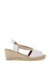 Toni Pons Teide Espadrille Wedge Sandals, White