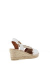Toni Pons Teide Espadrille Wedge Sandals, White