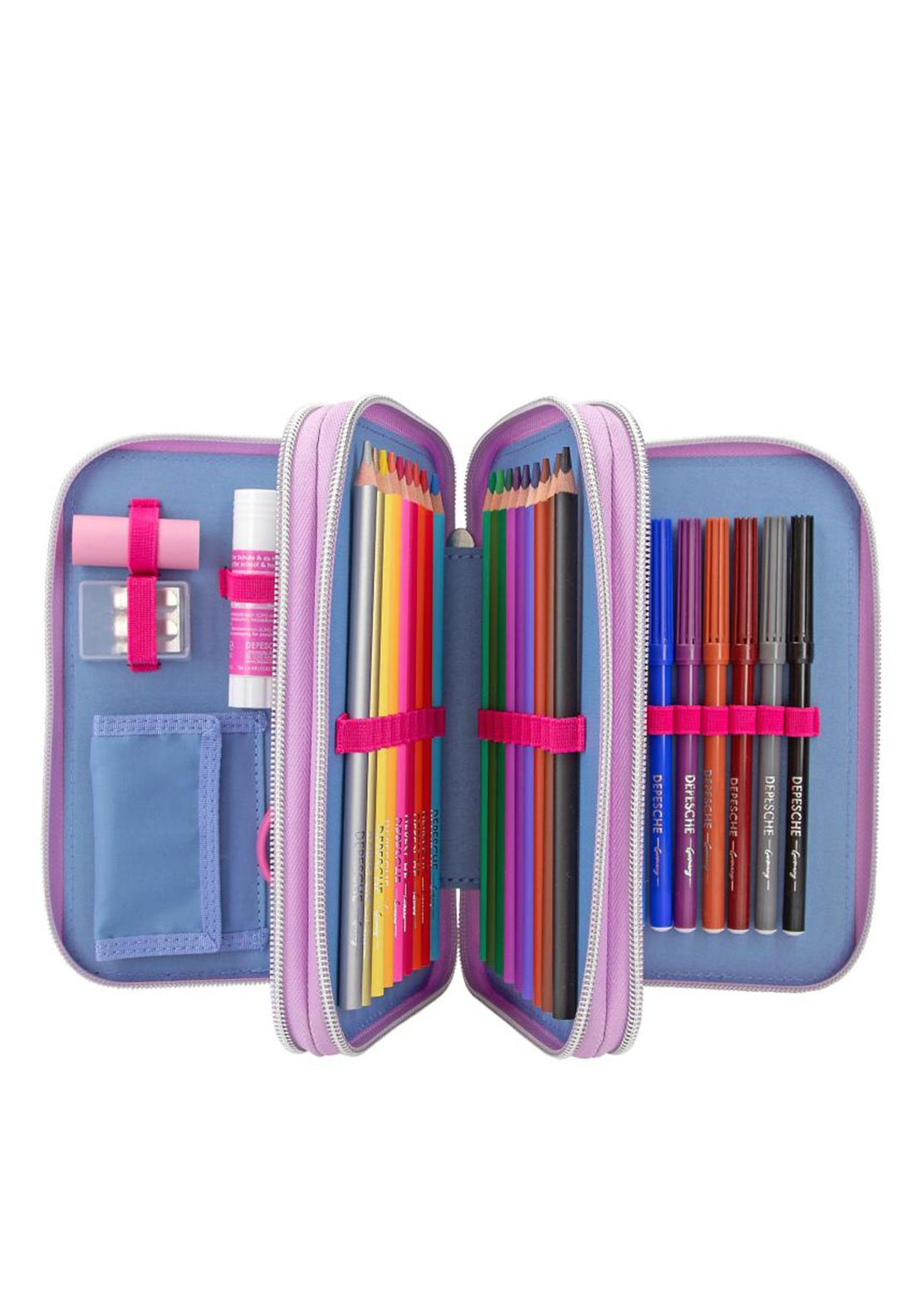 TOPModel by Depesche Flash Fergie Triple Pencil Case