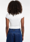 TOPSHOP Pernilla Fitted T-Shirt, White