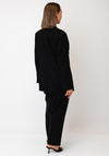 TOPSHOP Isabella Button Closure Blazer, Black