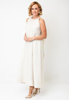 TOPSHOP Low Back Maxi Dress, Cream