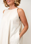 TOPSHOP Low Back Maxi Dress, Cream