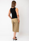 TOPSHOP Kia Sleeveless Knot Detail Tank Top, Black