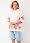 TSEMMA EMB OVERSIZED T-SHIRT JRS