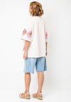 TSEMMA EMB OVERSIZED T-SHIRT JRS