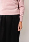 TOPSHOP Grace Satin Balloon Trousers, Black