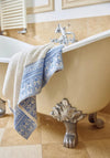 TORRES NOVAS Piazza Square Towel, Blue