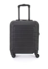 Bordlite 18” Cabin Wheel Spinner Suitcase, Black