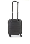 Bordlite 18” 4-Wheeler Spin Under Seat Cabin Suitcase, Black