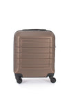 Bordlite 18” Cabin Wheel Spinner Suitcase, Brown
