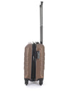 Bordlite 18” Cabin Wheel Spinner Suitcase, Brown