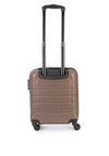 Bordlite 18” 4-Wheeler Spin Under Seat Cabin Suitcase, Brown