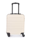Bordlite 18” 4-Wheeler Spin Under Seat Cabin Suitcase, Champagne