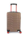 Bordlite 22” Cabin Wheel Spinner Suitcase, Brown