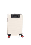 Bordlite 22” Cabin Wheel Spinner Suitcase, White
