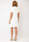 Tricotto Sequin Pocket Mini Dress, Off White