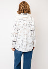 Tricotto Monogram Print Shirt, White Multi